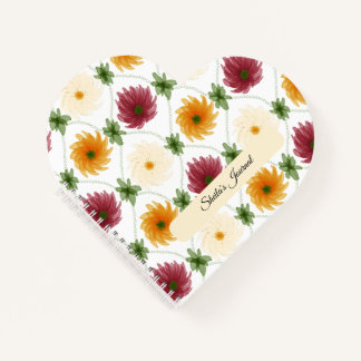 Diamond Lattice Pattern Multicoloured Notizblock