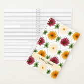 Diamond Lattice Pattern Multicoloured Notizblock (Innen)