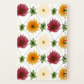 Diamond Lattice Pattern Multicoloured Notizblock (Rückseite)