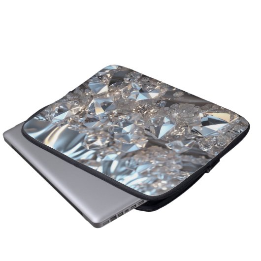 Diamond Life Electronics Bag Laptopschutzhülle (Vorne Knopf)