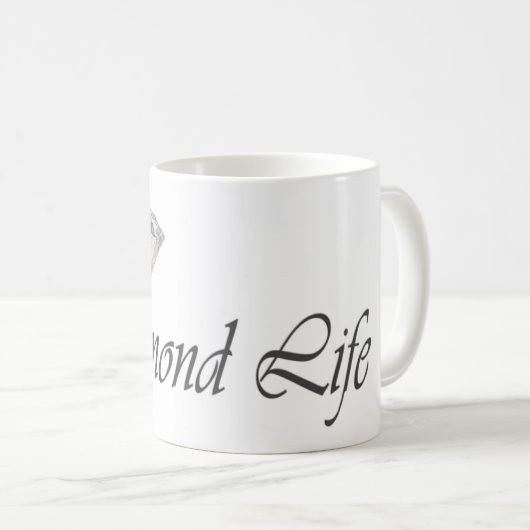 Diamond Life Kaffeetasse (VorderseiteRechts)