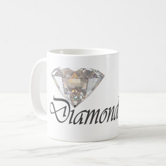 Diamond Life Kaffeetasse (Vorderseite Links)