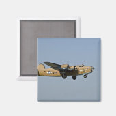 Diamond Lil B-24 Bomber, Landung in Oshkosh, Magnet (Vorderseite/Rückseite)