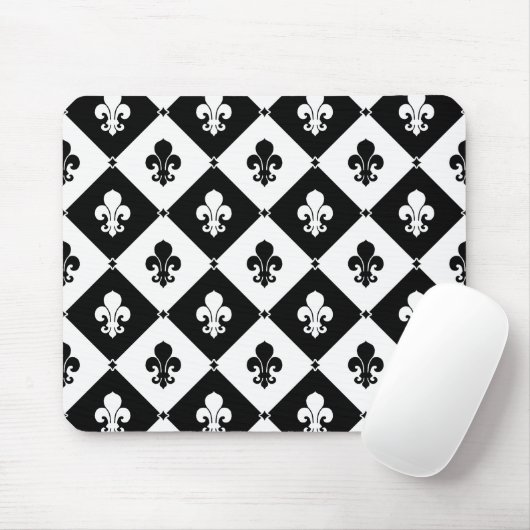 Diamond Lilie Pattern Mousepad (Mit Mouse)