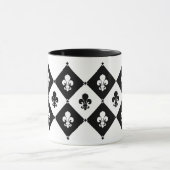 Diamond Lilie Pattern Tasse (Zentrum)