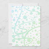 Diamond Lingerie Bridal Tiffany Green Einladung (Rückseite)