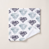 Diamond Luxus Handtuch Set (Waschlappen)