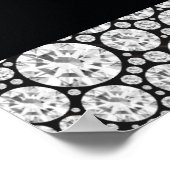 Diamond Masquerade Begrüßungszeichen für Neujahr Poster (Ecke)