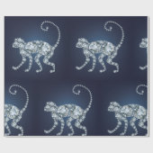 Diamond Monkey Geschenkpapier (Flach)
