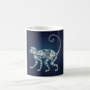 Diamond Monkey Kaffeetasse