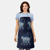 Diamond Monkey Schürze (Getragen)