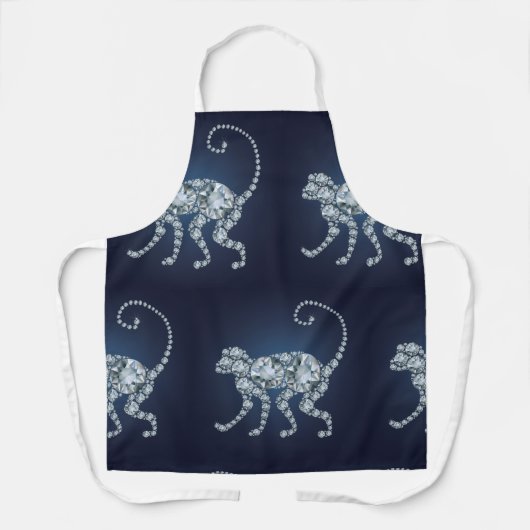 Diamond Monkey Schürze (Vorderseite)