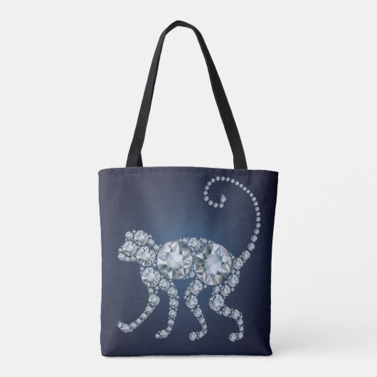 Diamond Monkey Tasche (Rückseite)