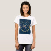 Diamond Monogram Circle T-Shirt (Vorne ganz)