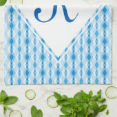 Diamond Monogram Küchentuch (Gefaltet)