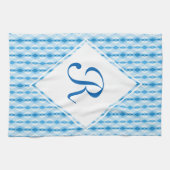 Diamond Monogram Küchentuch (Horizontal)
