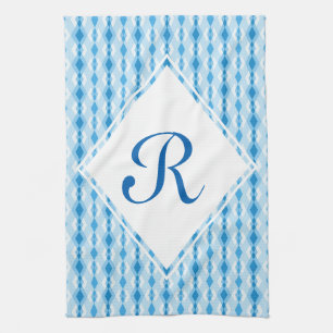 Diamond Monogram Küchentuch