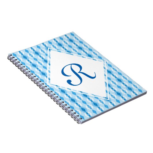 Diamond Monogram Notizblock (Rechte Seite)