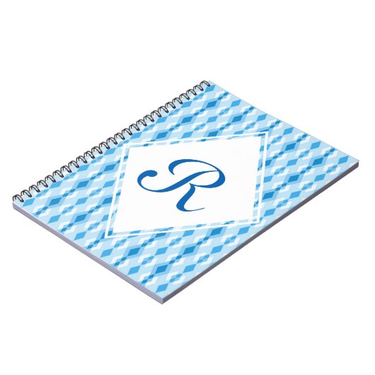 Diamond Monogram Notizblock (Linke Seite)