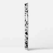 Diamond Monogram Silver Imitats Glitzer Blenden Case-Mate iPhone Hülle (Rückseite / Rechts)