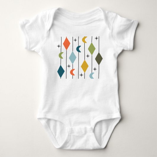 Diamond Moons Baby Strampler (Vorderseite)