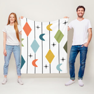 Diamond Moons Fleecedecke