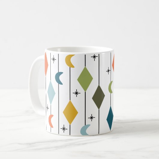 Diamond Moons Kaffeetasse (Vorderseite Links)