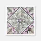 Diamond Mosaic Serviette (Vorderseite)