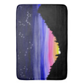 Diamond Night Bath Mat Badematte (Vorderseite Vertikal)
