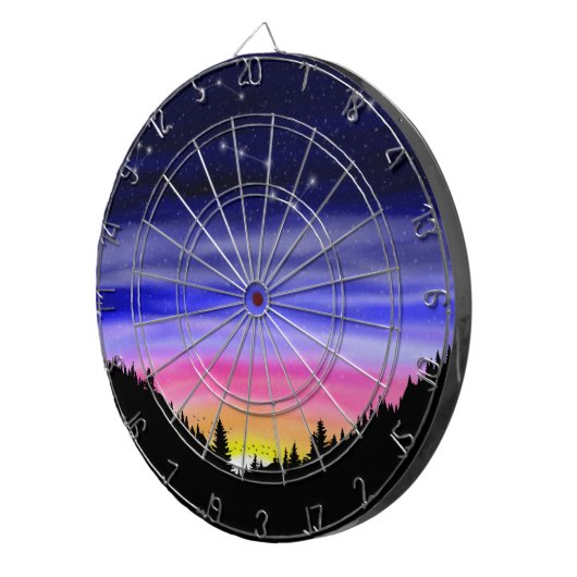 Diamond Night Dartscheibe (Vorderseite rechts)