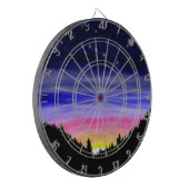 Diamond Night Dartscheibe (Vorderseite Links)