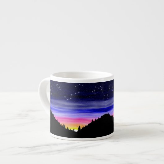 Diamond Night Espresso Cup Espressotasse (Vorderseite Links)