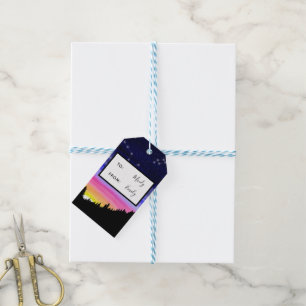 Diamond Night Gift Tags Geschenkanhänger