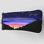 Diamond Night Golf Headcover (Vorderseite)