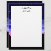 Diamond Night Letterhead Briefbogen (Vorne/Hinten)