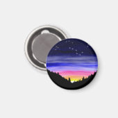 Diamond Night Magnet (Vorderseite/Rückseite)