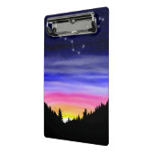 Diamond Night Mini Clipboard Klemmbrett (Gewinkelt2)