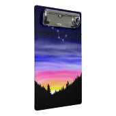 Diamond Night Mini Clipboard Klemmbrett (Schrägansicht)