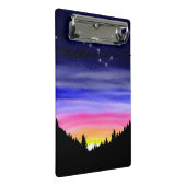 Diamond Night Mini Klemmbrett (Schrägansicht)