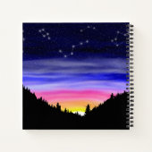 Diamond Night Notebook Notizblock (Rückseite)