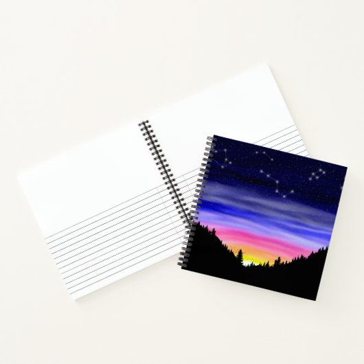 Diamond Night Notebook Notizblock (Innenseite)
