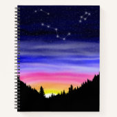 Diamond Night Notebook Notizblock (Vorderseite)