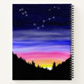 Diamond Night Notebook Notizblock (Rückseite)