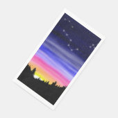 Diamond Night Paper Handtücher Serviette (Ecke)