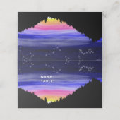 Diamond Night Platzkarte (Außenseite Aufgefaltet)