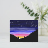 Diamond Night Postkarte (Stehend Vorderseite)