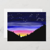 Diamond Night Postkarte (Vorne/Hinten)