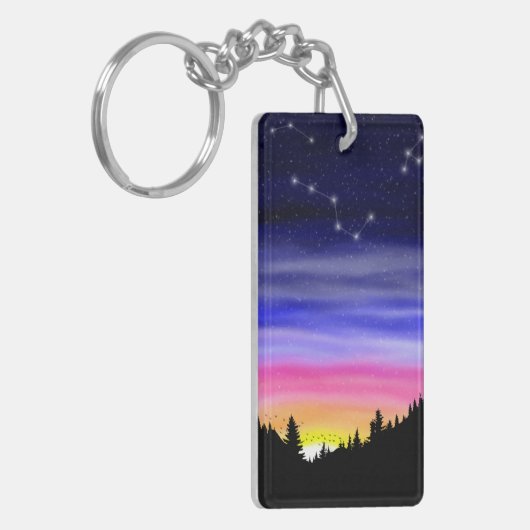 Diamond Night Schlüsselanhänger (Vorderseite links)