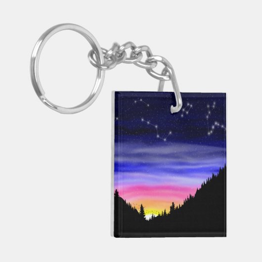 Diamond Night Schlüsselanhänger (Vorderseite links)