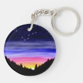 Diamond Night Schlüsselanhänger (Rückseite)